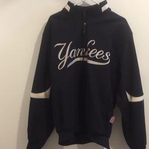 Vintage Authentic Majestic Yankees Jacket spellout